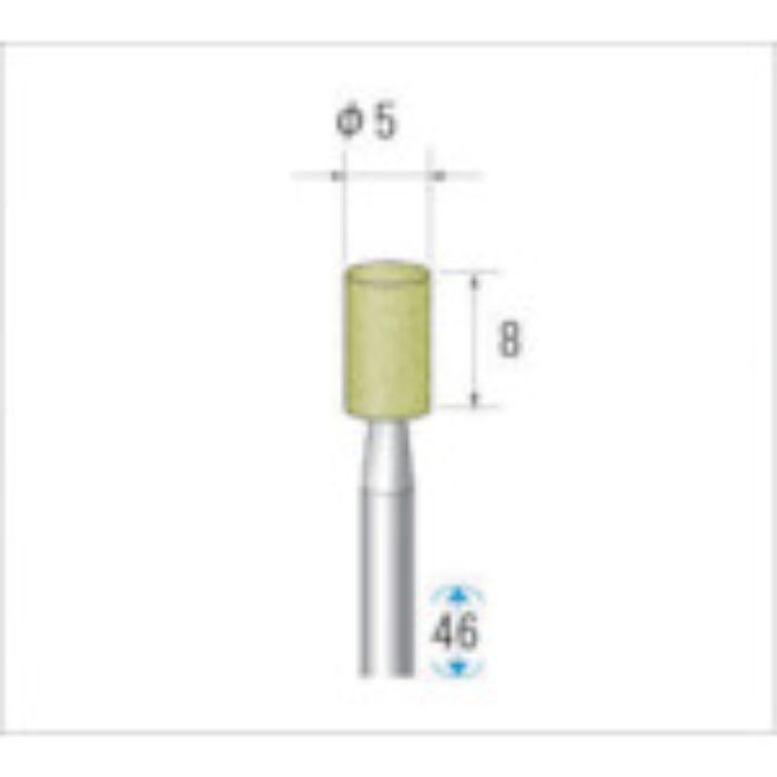 ナカニシ セラミックダイヤモンド 刃径5mm(Tcode:4761707)