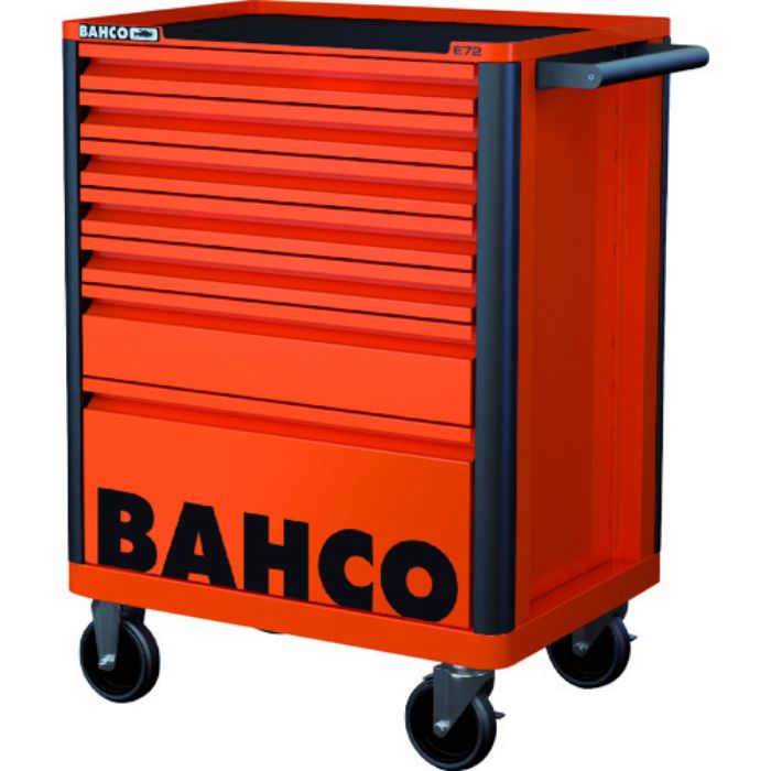 バーコ スチール製ワゴン ツールストレージエントリー オレンジ 7段(Tcode:1390861)