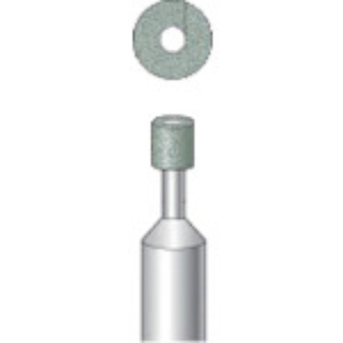 ナカニシ ビトリファイドダイヤバー 粒度#180 刃径4.0mm 刃長4mm(Tcode:8292900)