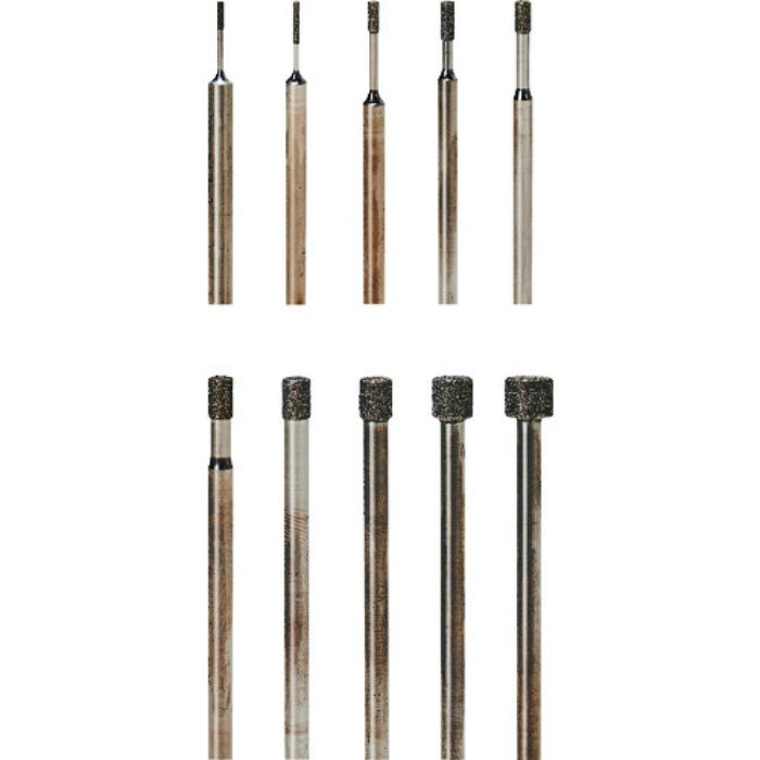 ナカニシ 電着ダイヤモンドセット 10本入(Tcode:4761839)