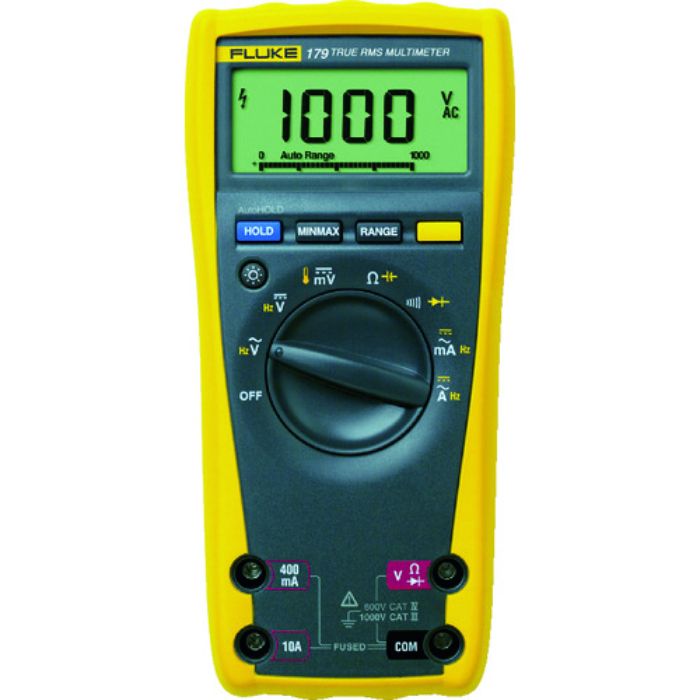 FLUKE デジタル・マルチメーター(真の実効値・バックライト仕様)(Tcode:7657340)