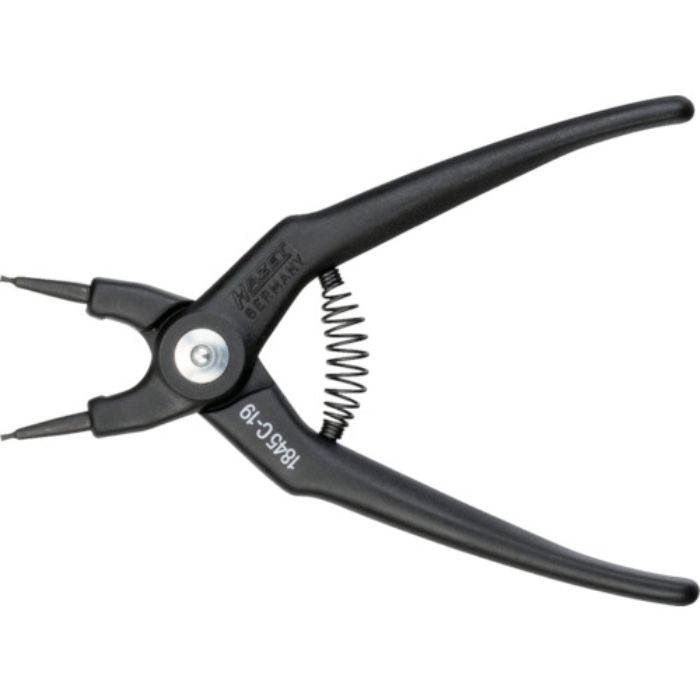 HAZET スナップリングプライヤー(穴用) 爪先端径1.8mm(Tcode:5844100)