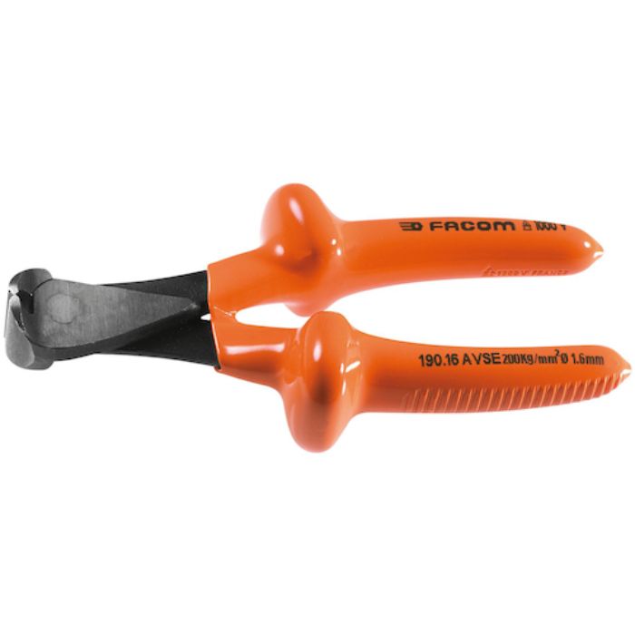 FACOM 絶縁工具 強力エンドニッパ 165mm(Tcode:3451156)