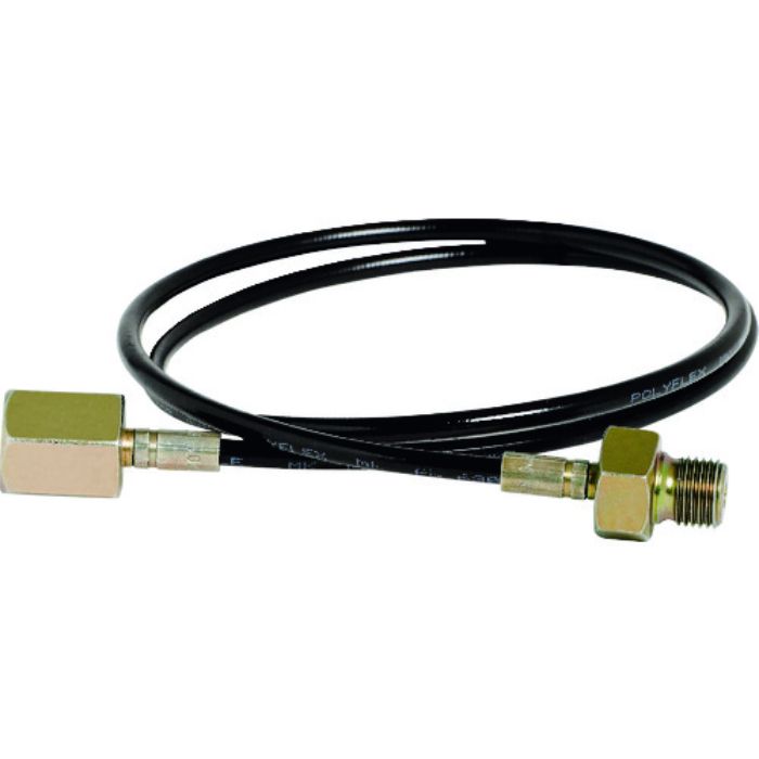 セイン スナップ・チェック 検圧ホース 両端金具(G1/4オネジ×G1/4メネジ)付 1650mm(Tcode:1141184)