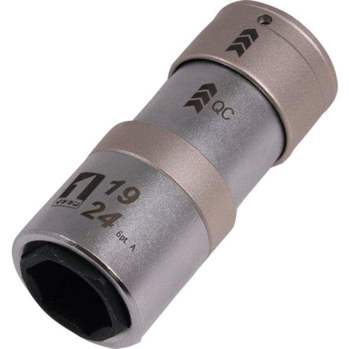 MUSTTOOL QCソケット ダブル 19/24mm 6角 IM-4W1924I-6K(Tcode:2309375)