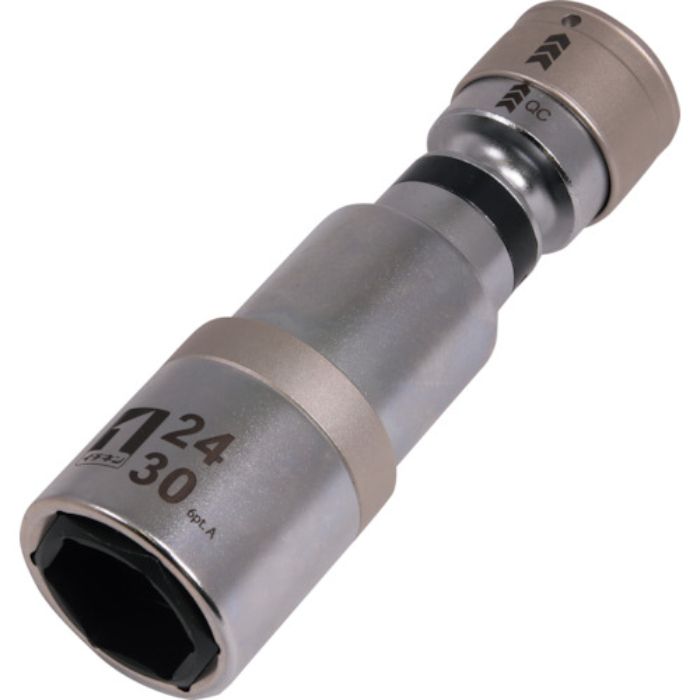MUSTTOOL QCソケット ダフソケット 24/30 首振 6角 IM-4W2430IUN-6K(Tcode:2312444)