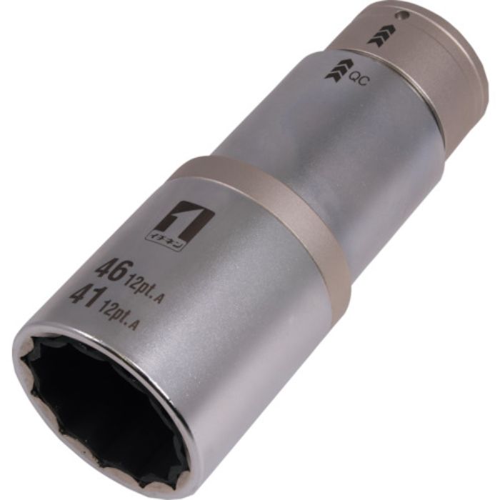 MUSTTOOL QCソケット ダブル 41/46mm 12角 IM-6W4146ISL-12K(Tcode:2310918)