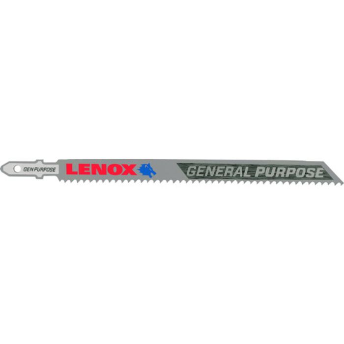 LENOX バイメタルジグソブレード Tシャンク プラスチック・木材粗切り・金属兼用 133.4mmX10山(5枚) B680T5(Tcode:2083112)
