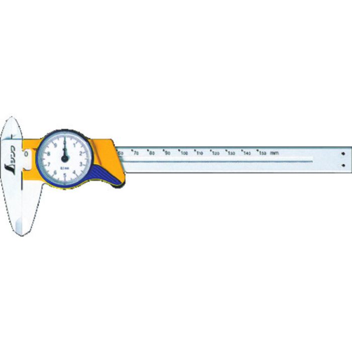 シンワ ファイバーノギス15cm(Tcode:4083369)