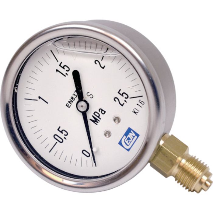 セイン グリセリン入り圧力計 0-2.5MPa(Tcode:8280559)
