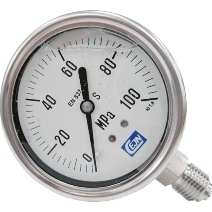 セイン グリセリン入り圧力計 0-100MPa(Tcode:8280565)