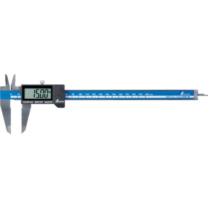 シンワ デジタルノギス 大文字2 200mm(Tcode:2433705)