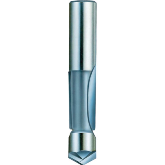 大日商 木工用ドリル 木工ビット 超硬1段フラッシュビット(2P) 軸径6×刃径6mm(Tcode:8079927)