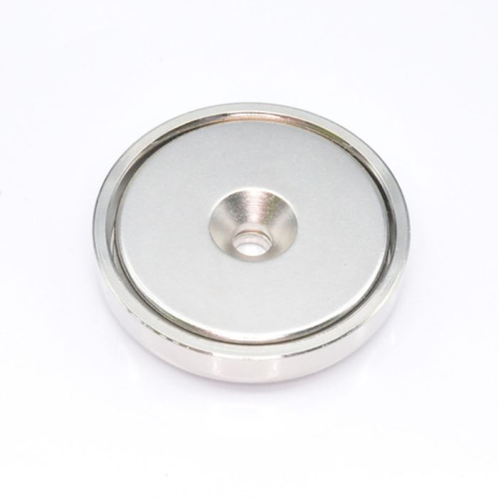 マグナ ネオジ磁石プレートキャッチ(丸形・キャップ付)(3個入)(Tcode:3325253)