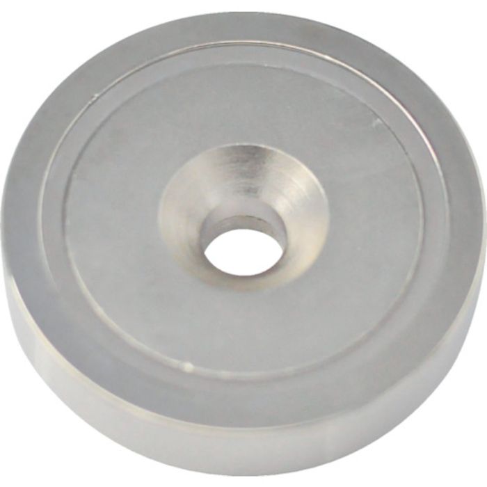 マグナ ネオジ磁石プレートキャッチ(丸形・キャップ付・皿穴タイプ) (1個入)(Tcode:4487516)