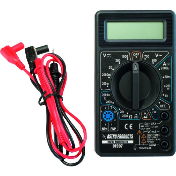 アストロプロダクツ デジタルマルチテスター DT997(Tcode:2533244)