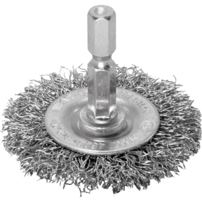 アストロプロダクツ AP 1/4HEX ワイヤーブラシ スチール ホイール型(Tcode:2539589)