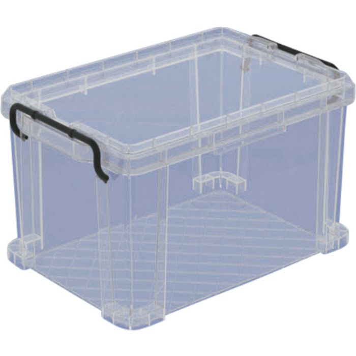 E-CON 透明フタ付きボックス 202138 エコンボックス#25Hセット【22.1L、430×286×258】(Tcode:2682772)