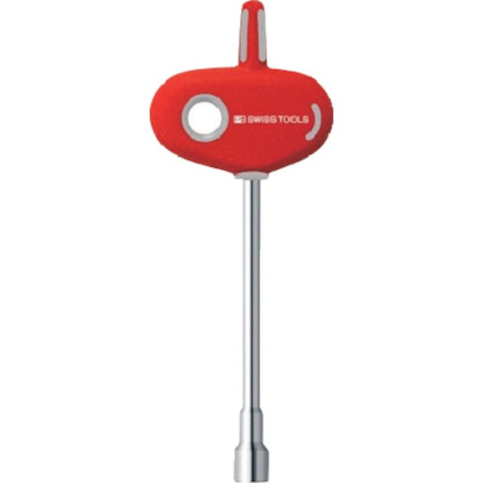 PBスイスツールズ クロスハンドルナットドライバー 対辺4 軸長85 全長125(Tcode:8290444)