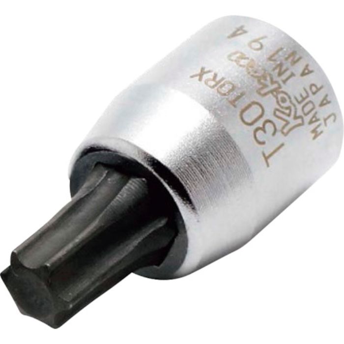 コーケン 1/4”(6.35mm)SQ. トルクスビットソケット全長23mmT30(Tcode:5474340)