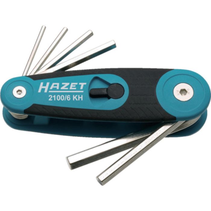 HAZET 六角棒レンチセット(6本タイプ・ナイフ式)(Tcode:5844193)