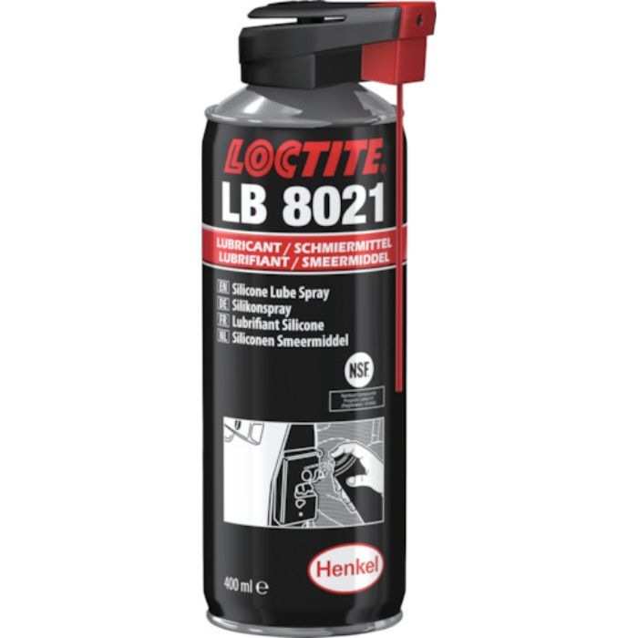 ロックタイト LB8021 シリコンルブスプレー400ml(Tcode:3822105)