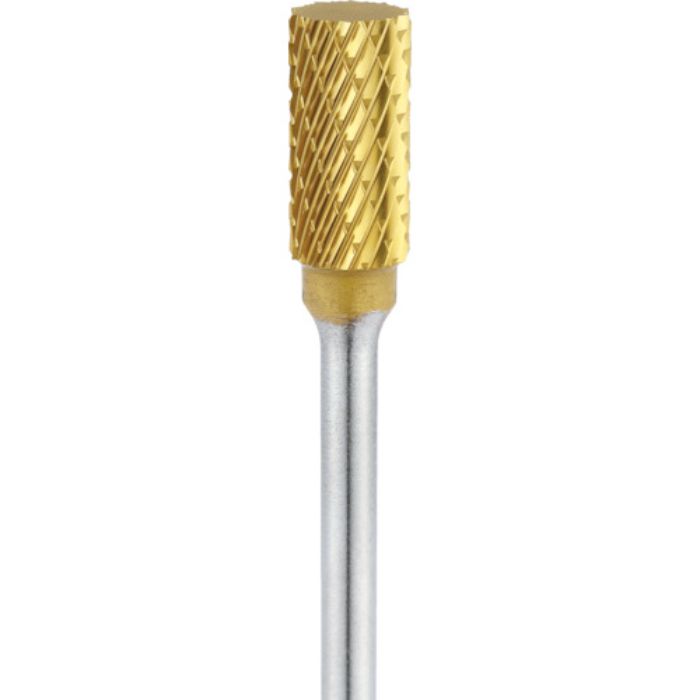 ナカニシ チタンコート超硬カッター 円筒(ロー付) 刃径6.3mm 刃長13mm(Tcode:3111911)