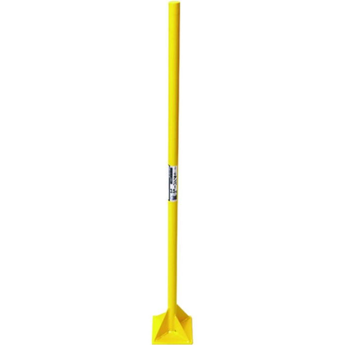 金象 土間仕上げ用品 スチール製タンパー 全長1220mm 質量3.5kg(Tcode:1665331)