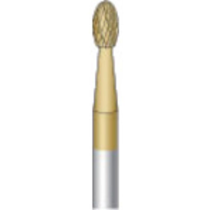 ナカニシ チタンコート超硬カッター 楕円(ダブルカット)刃径3mm刃長5.5mm(Tcode:8292937)