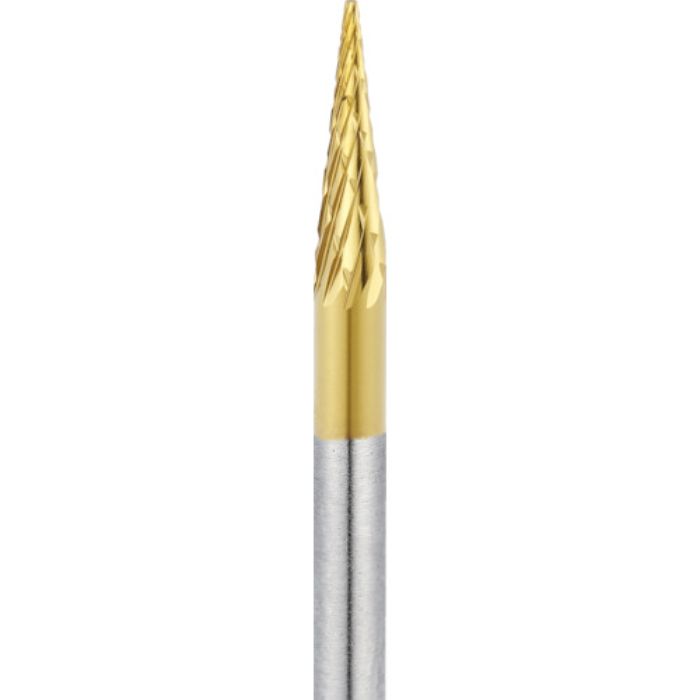 ナカニシ チタンコート超硬カッター テーパー(オール超硬)刃径3mm刃長11mm(Tcode:3111997)