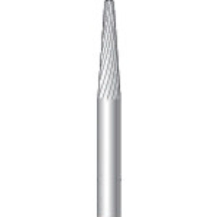 ナカニシ チタンコート超硬カッター テーパー(シングルカット) 刃径3.0mm 刃長12.0mm(Tcode:8292938)