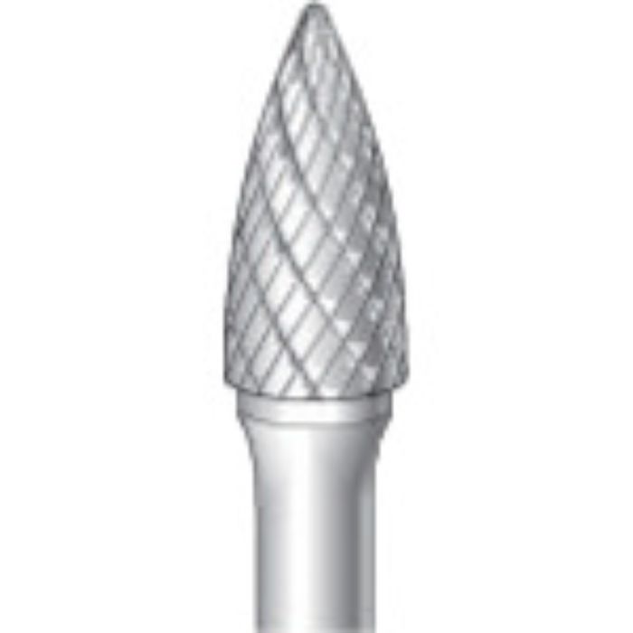 ナカニシ チタンコート超硬カッター 砲弾(ダブルカット)刃径9.5mm 刃長20.0mm(Tcode:8292941)