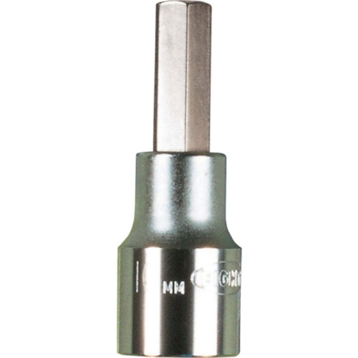 エイト 六角ソケットビット 標準寸法(差込角12.7mm) 6mm 単品(Tcode:8116124)