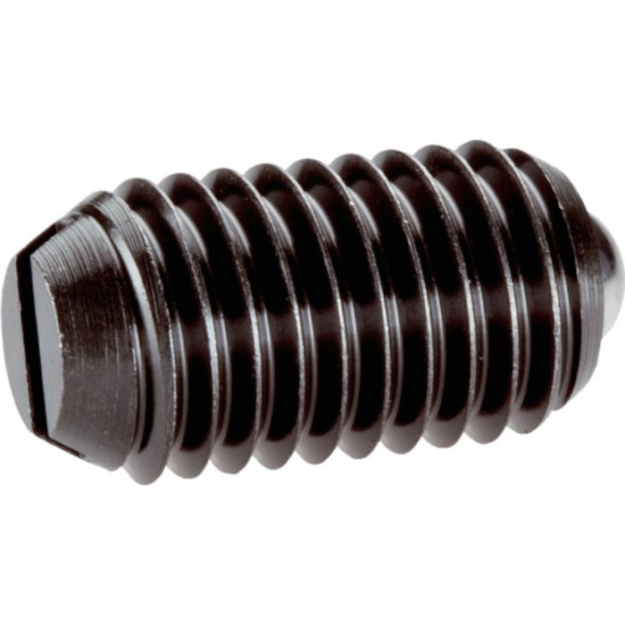 HALDER スプリングプランジャ ボールスロット付 快削鋼(Tcode:1062147)