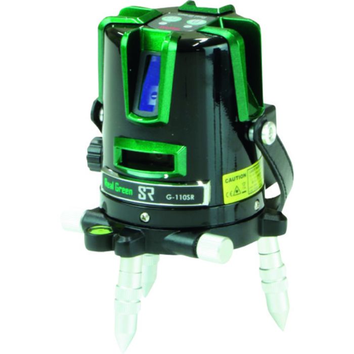 マイゾックス リアルグリーンレーザー墨出器 受光器三脚セット<G-110SR>(Tcode:2077274)
