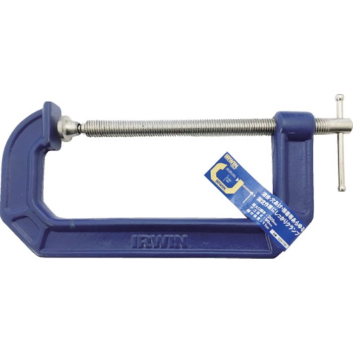 IRWIN C型クランプ(シャコ万力)200mm×100mm(Tcode:2498327)