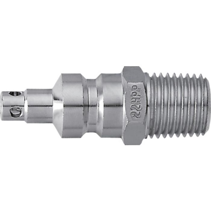 マッハ 高圧用カップリング プラグ R1/4 左ネジ