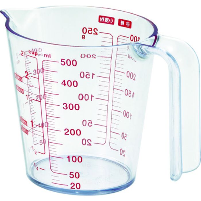 アスベル 耐熱計量カップ O-500 500ml(Tcode:4490029)