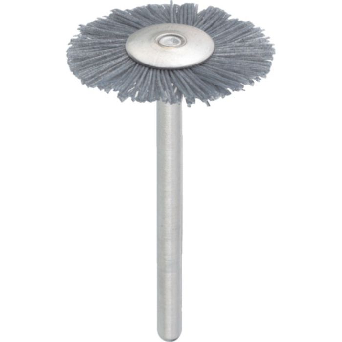 TRUSCO 平型ブラシ 砥粒入ナイロン 線0.3X外径Φ23X軸Φ3(Tcode:2727137)