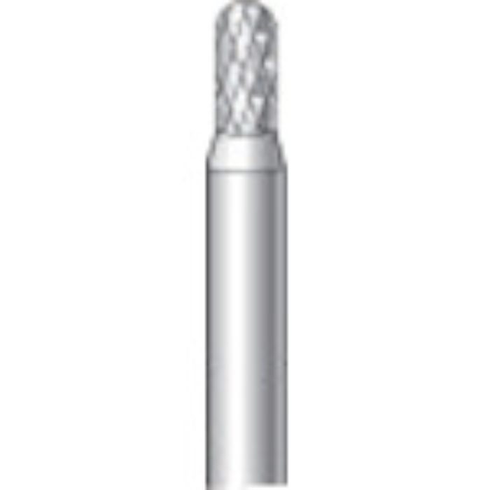 ナカニシ 超硬カッター 円筒先丸(ダブルカット) 刃径2.3mm 刃長5.0mm(Tcode:8293059)