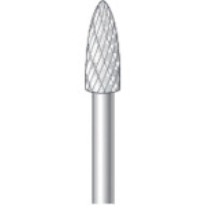ナカニシ 超硬カッター 砲弾(ダブルカット) 刃径5.0mm 刃長13.0mm(Tcode:8293088)