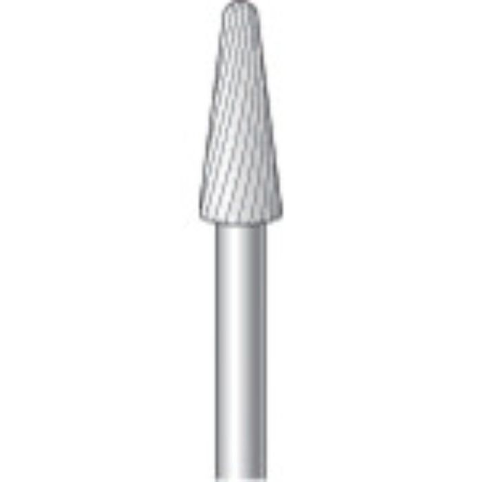 ナカニシ 超硬カッター テーパー先丸(シングルカット) 刃径5mm 刃長13mm(Tcode:8293090)