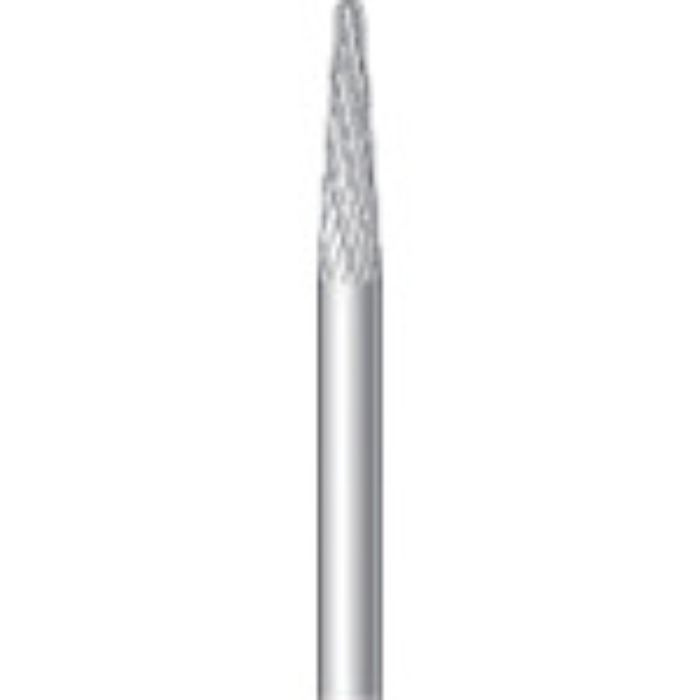 ナカニシ 超硬カッター テーパー先丸(ダブルカット) 刃径3mm 刃長13mm(Tcode:8293100)