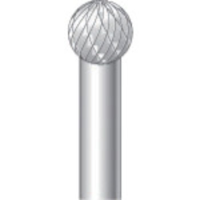 ナカニシ 超硬カッター 球(ダブルカット) 刃径9.5mm 刃長9.5mm(Tcode:8293131)