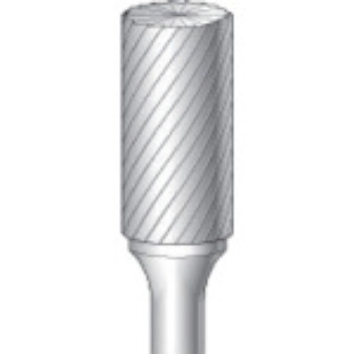 ナカニシ 超硬カッター 円筒(シングルカット・エンドカット付) 刃径12.7mm 刃長25.0mm(Tcode:8293146)