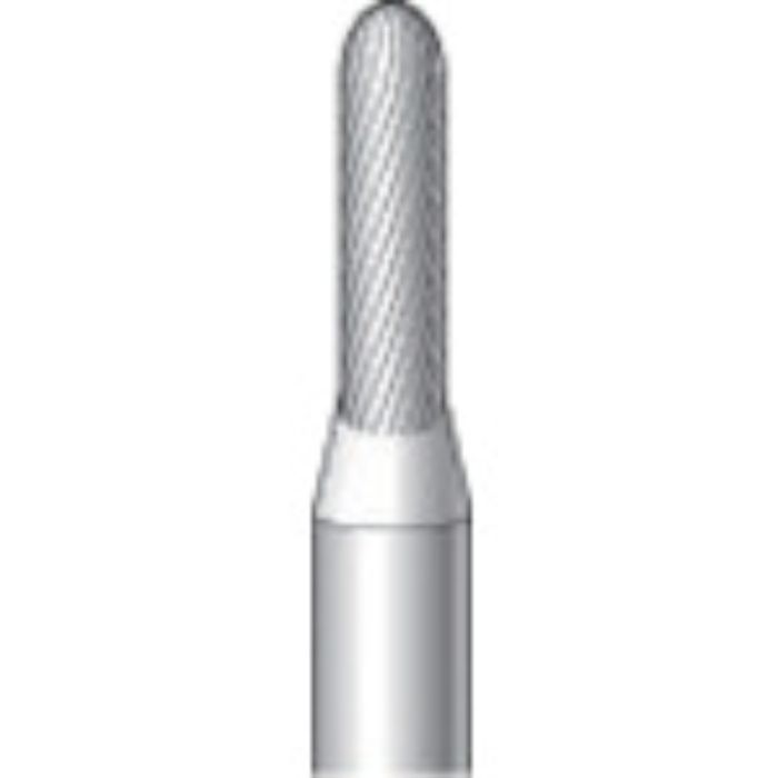 ナカニシ 超硬カッター 円筒先丸(シングルカット)刃径4.0mm刃長16.0mm(Tcode:8293150)