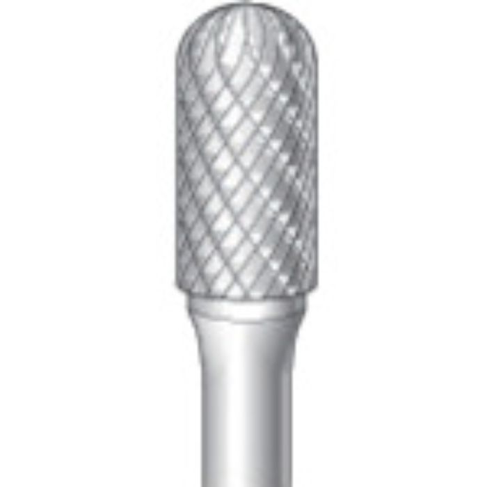 ナカニシ 超硬カッター 円筒先丸(ダブルカット)刃径9.5mm 刃長19.0mm(Tcode:8293157)