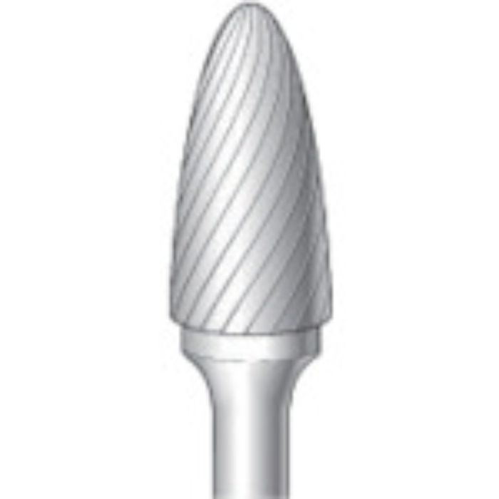 ナカニシ 超硬カッター 砲弾(シングルカット)刃径12.7mm 刃長25.0mm(Tcode:8293160)