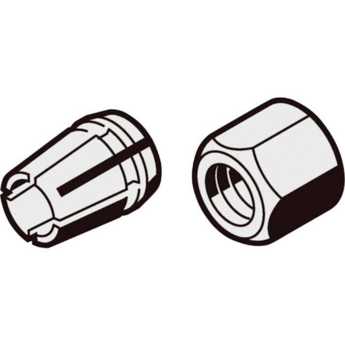 ボッシュ コレットナットセット6mm(Tcode:2136614)