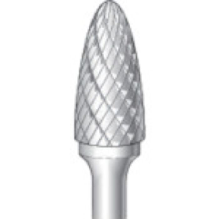 ナカニシ 超硬カッター 砲弾(ダブルカット) 刃径12.7mm 刃長25.0mm(Tcode:8293162)